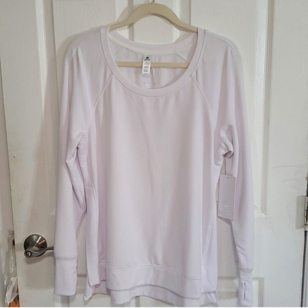 White  Sweatshirt with gold wings